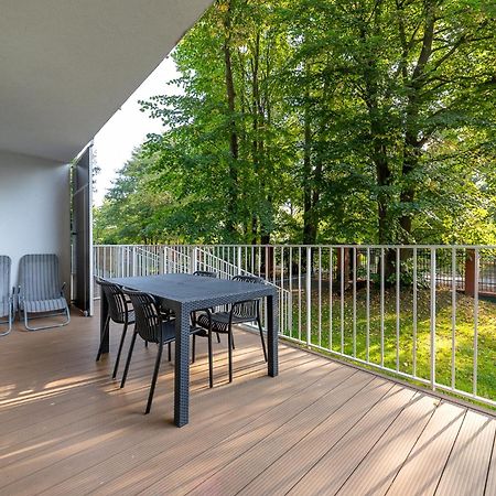 Apartamentyprzymorzu 010 Z Basenem Tarasem I Ogrodkiem Kolobrzeg Ngoại thất bức ảnh